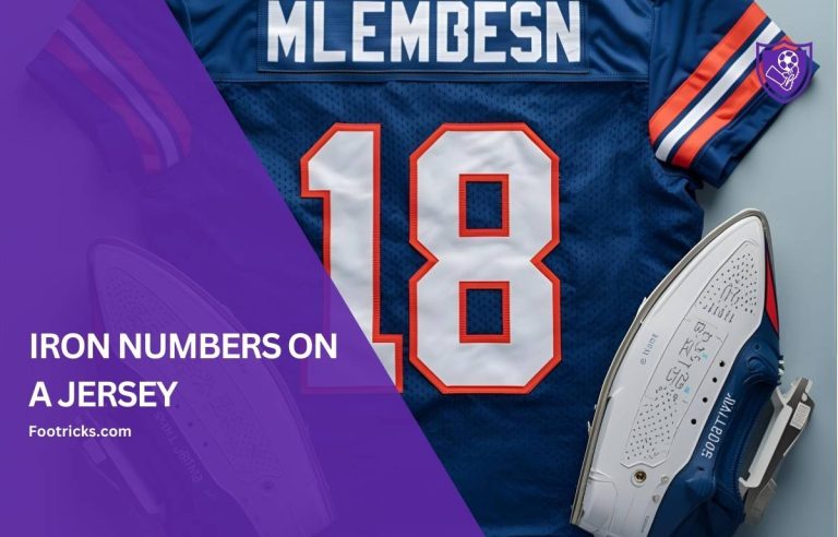 How to Properly Iron Numbers on a Jersey at Home