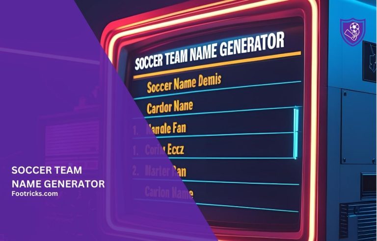 Soccer Team Name Generator