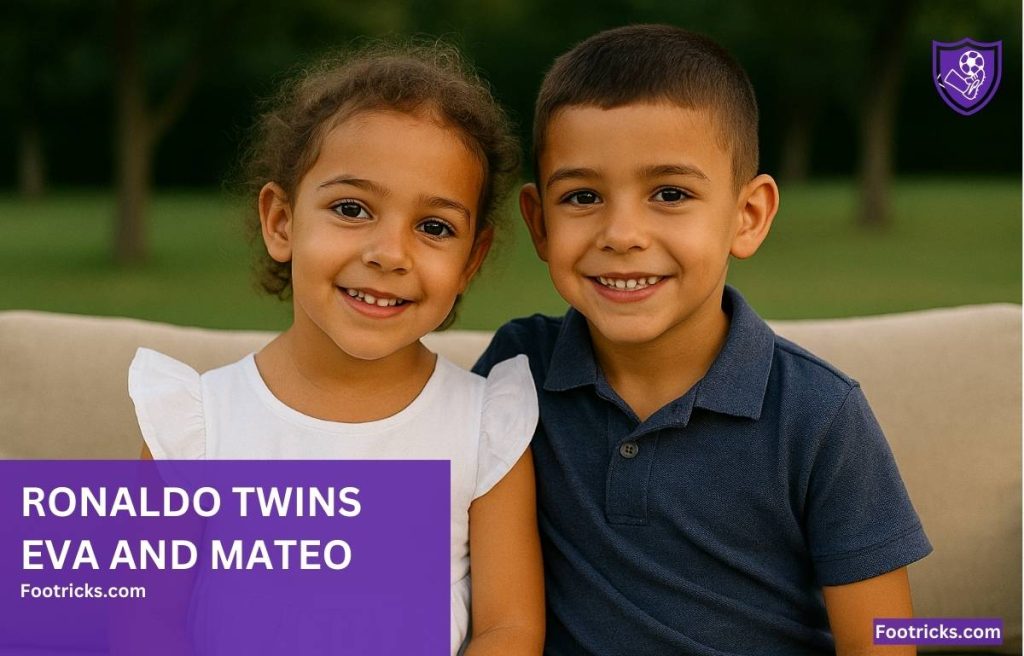 Ronaldo Twins Eva and Mateo