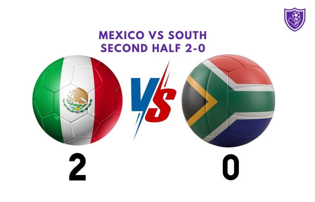 Mexico vs South Second Half 2-0